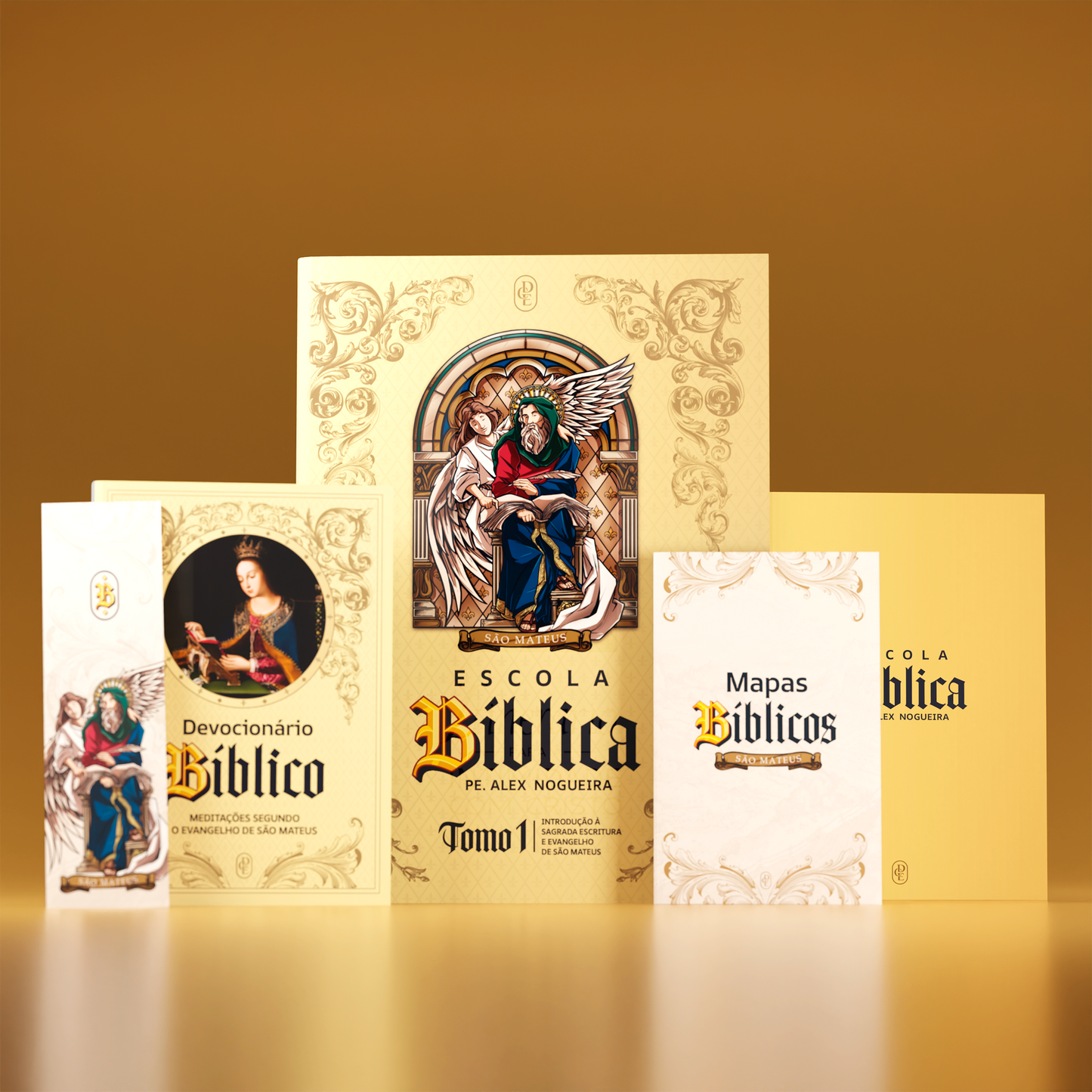 Combo 4 Evangelhos - Material didático da Escola Bíblica