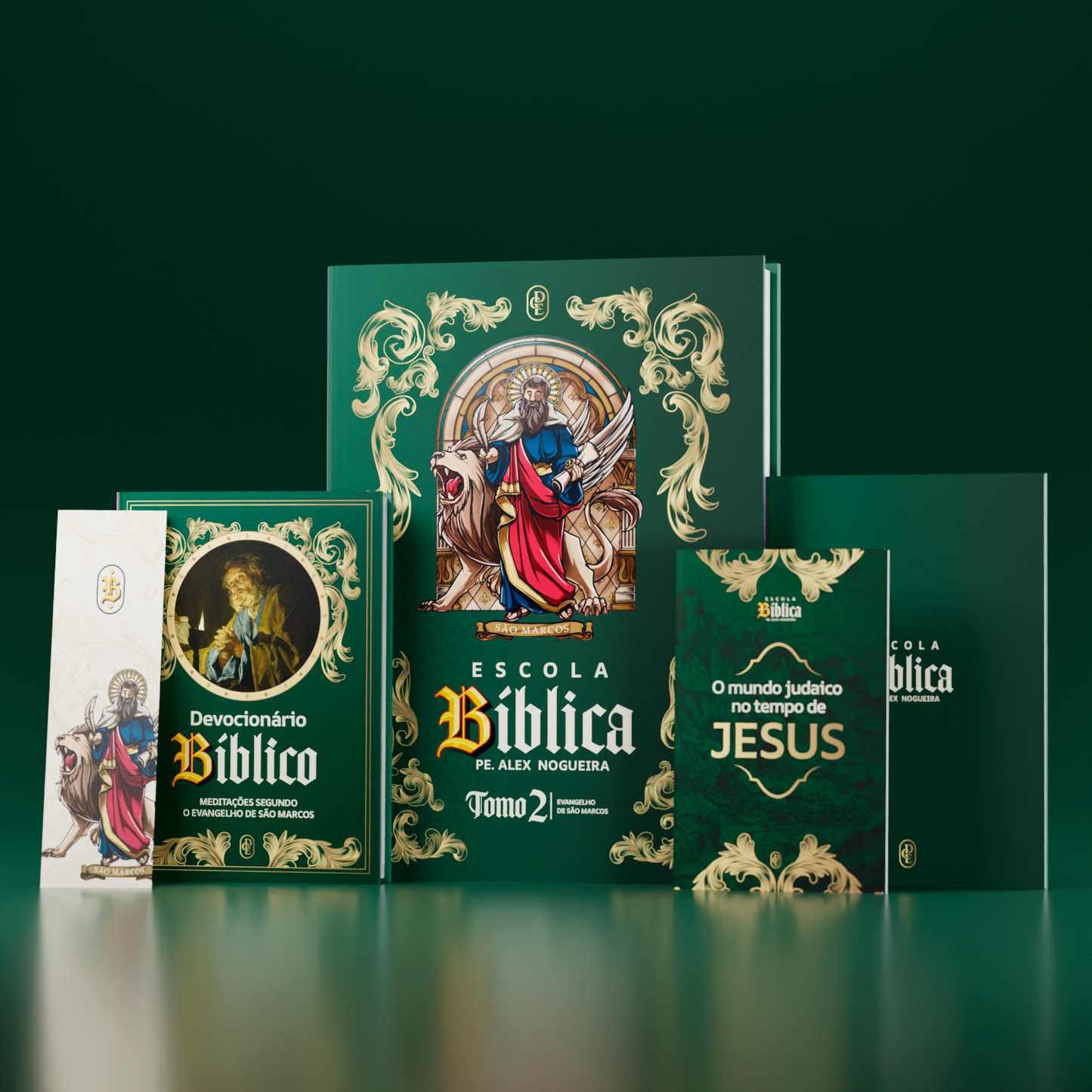 Combo 4 Evangelhos - Material didático da Escola Bíblica
